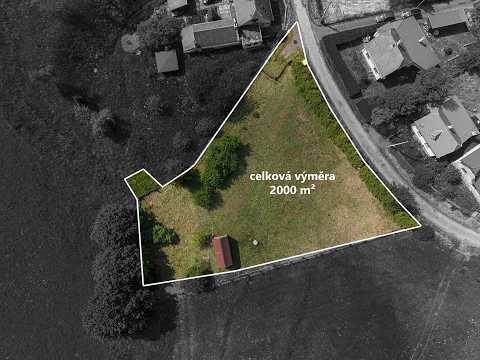 Video Prodej stavebního pozemku o výměře 2000 m2 v Nedvězí u Zábřehu