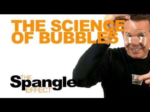 Bubbles - On this episode of The Spangler Effect, Steve investigates the science of bubbles and why they pop, how to make different shapes, and how to put a person ins...