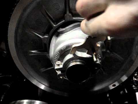 how to change a ski doo belt
