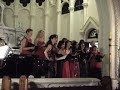 thomas st. singers at the recent rotary xmas concert at st. mary's church, south brisbane - queensland, australia.