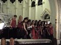 thomas st. singers at the recent rotary xmas concert at st. mary's church, south brisbane - queensland, australia.