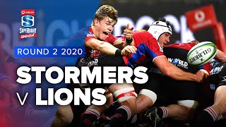 Stormers v Lions Rd.2 2020 Super rugby unlocked video highlights