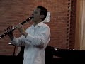 julio panadero tocando paganini adapt eddie daniels clarinet