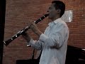 julio panadero tocando paganini adapt eddie daniels clarinet