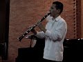 julio panadero tocando paganini adapt eddie daniels clarinet