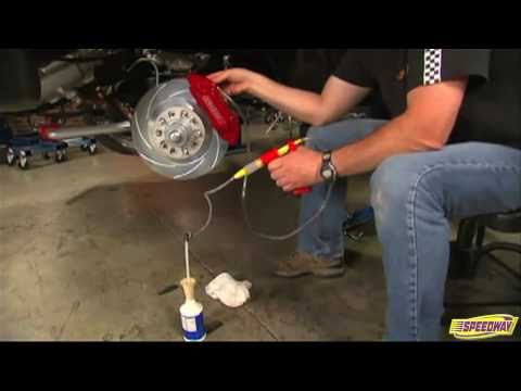 how to bleed new brake system