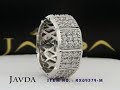 1.90 Ct Round Diamond Men Eternity Wedding Band 14k W Gold
