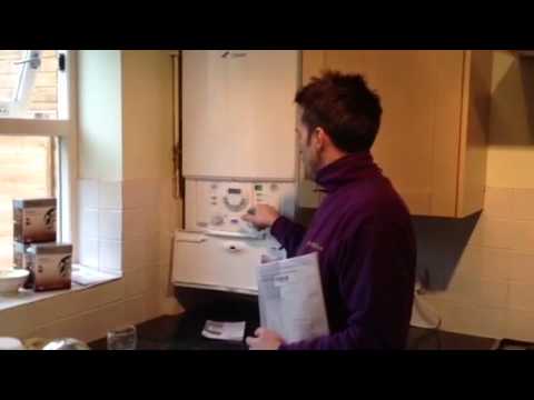 how to drain worcester combi boiler