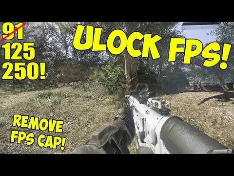 how to remove fps cap
