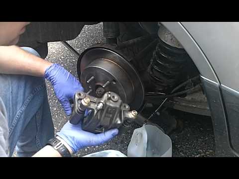 Do-it-yourself brake replacement.