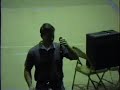 rich viano at day at morehead 1994. 1989 dci i&e snare champion playing his 89 solo.