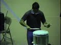 rich viano at day at morehead 1994. 1989 dci i&e snare champion playing his 89 solo.