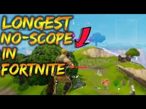 World Record longest no scope in Fortnite on Xbox