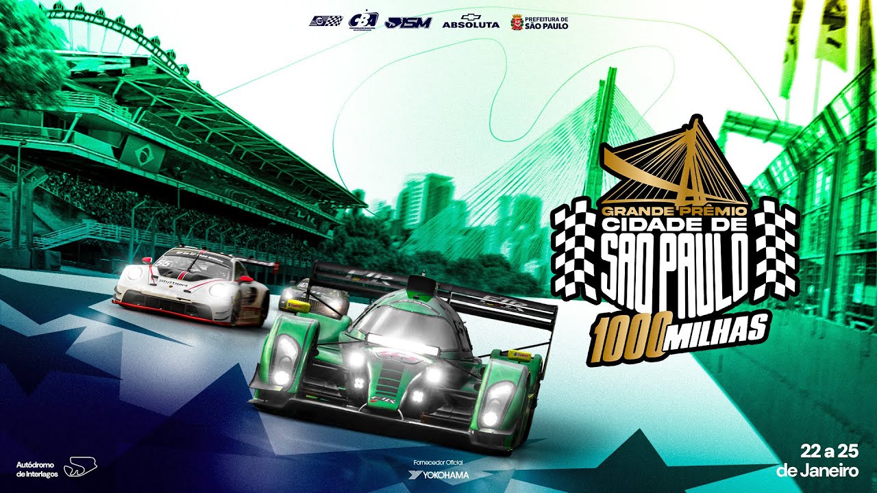 A noite mais longa do ano! #GPCidadeDeSP1000Milhas ao vivo aqui no RaceTV!