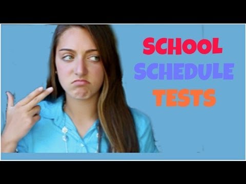 how to schedule g test