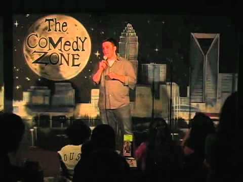 Alex Kaupp on 7-30-12 at Graduation Night for The Comedy Zone Comedy School