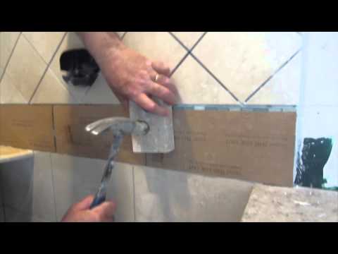 how to install square shower drain