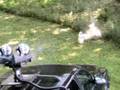 SUV with shotgun turret