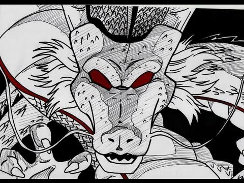 how to draw shenron from dragon ball z