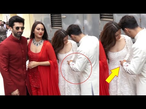 Varun Dhawan's Adjusts Alia Bhatt's Dress At Kalank Trailer Launch Event Will Melt Your Heart