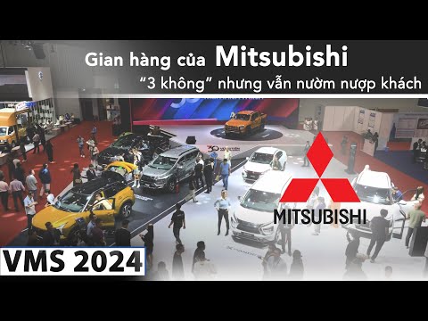 Không gian trưng bày Mitsubishi “3 không” nhưng vẫn nườm nượp khách tại VMS 2024 |XEHAY.VN|