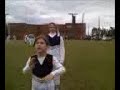Alison & Katlynn doin the funky chicken!