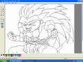 SSJ3 Gotenks In MS Paint