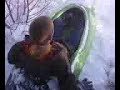 Snow Kayaking