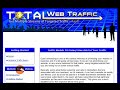Total Web Traffic | How To Get Visitors To Your Website Total Web Traffic | How To Get Visitors To Your Website