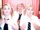 2 Gorgeous Girls And A  Mum Miming Grandma We Love You