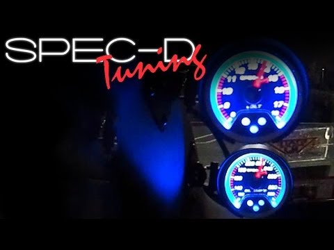 how to install spec-d boost gauge