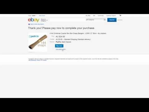 how to combine shipping on ebay