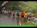 Tour de France 2003 - Armstrong attacks Ullrich after Fall
