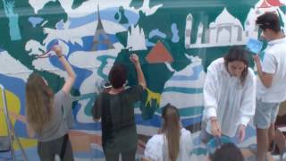 MURAL BATXILLERAT. DIVERSITAT CULTURAL 2016
