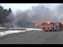 Princeville School Bus Barn Fire 2