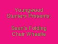 Youngwood Stunters Folding Chair Wheelie