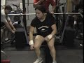 Shany Gilbert Bench Press Training Sept 5 08 Metal Militia