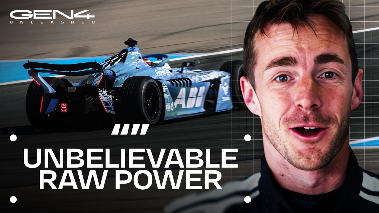 Former F1 Test Driver Drives The GEN4 | Formula E