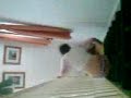 aleece falling down stairs