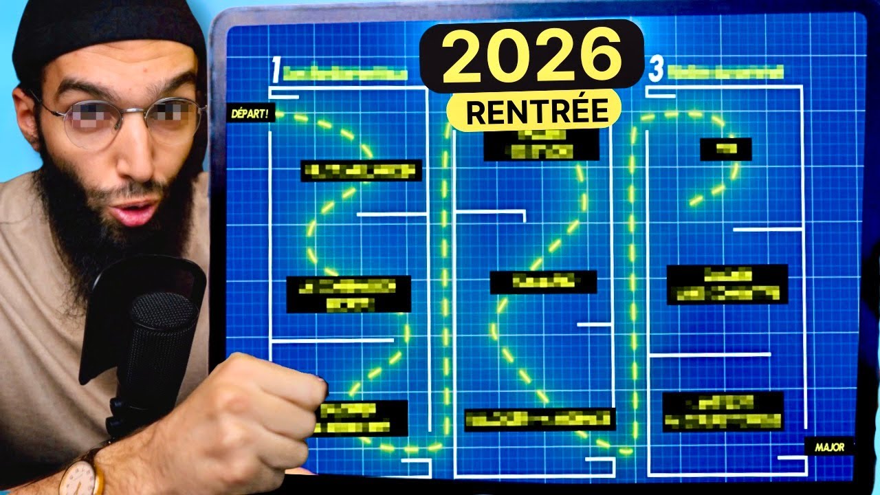 Le Plan EXACT pour exceller dans tes ÉTUDES en 2026 [GUIDE COMPLET]