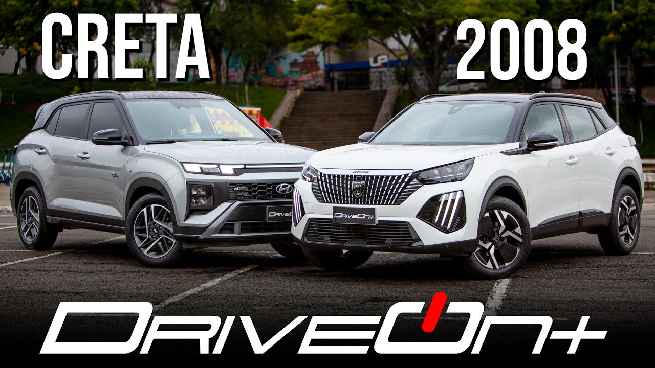 Hyundai Creta ou Peugeot 2008? Qual a melhor opção? | Comparamos os SUVs 1.0 Turbo e te contamos!