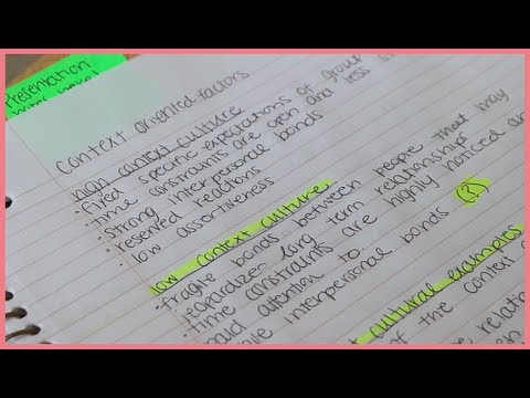 how to take notes in class