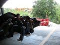 X2 Roller Coaster Six Flags Magic Mountain Unload