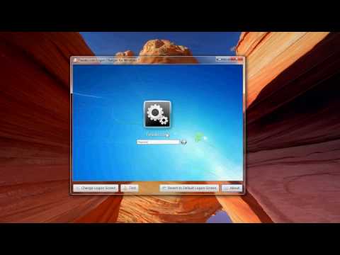 How to change the Windows 7 Logon Screen Background