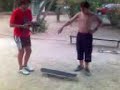 bé la c un cha ki pren son premier cour de vol lol aucun animal na été blaissé duran et apré le tournage lol