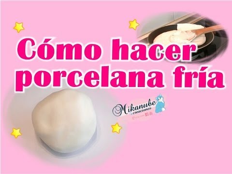 porcelana fria - Si usas una buena cola, y pones estas medidas, tendrás una porcelana fría perfecta, que no se agrietará al secar. Muy pronto, un nuevo vídeo con trucos y con...