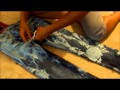 how to whiten white jeans