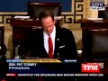 Toomey Announces Boston Explosions On Senate Floor