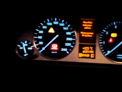 how to restart run flat indicator mercedes