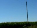 Spraying Headline on corn Spraying Headline on corn